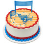 Volleyball Cake Topper (3 pc)