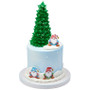 Holiday Gnomes Cake or Cupcake Toppers (8pc)