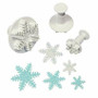Snowflakes Plunger Cutter Set ( 3 pc )