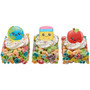 Kawaii Back to School Cake or Cupcake Toppers (6pc)