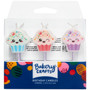 Cupcake Shaped Candles (6pc)*