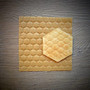 3D Parchment Hexagons Large (6pc)