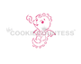 Dragon PYO Cookie Stencil