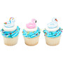 Pool Floaties Cupcake Rings (6pc)