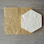 3D Parchment Floral 5 (6pc)
