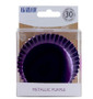 Purple Metallic Foil Cupcake Liners (30 pc)