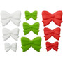 Holiday Bows Pressed Sugars (9pc)