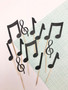 Music Note Cupcake Toppers (12pc)