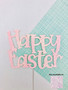 Happy Easter Cake Topper