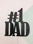 #1 Dad Cake Topper