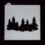 Pine Trees 1 Cookie Stencil