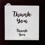 Thank You Lettering 2 Sizes Cookie Stencil