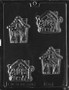 Gingerbread House Chocolate Mold