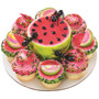 Watermelon Cake or Cupcake Toppers (6pc)*