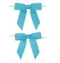 Twist Tie Bows - Island Blue (15 pc)