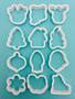 Winter Tree Mini Cutter