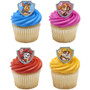 Paw Patrol Reporting For Duty Cupcake Rings (8pc)