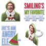 Elf the Movie Cupcake Rings (6pc)