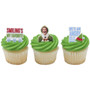 Elf the Movie Cupcake Rings (6pc)