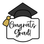 Grad Hat Plaque Cutter