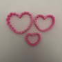 Funky Scalloped Heart Cutter (Multiple Sizes)