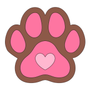 Puppy Dog Paw Cutter Medium
