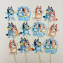 Bluey Cupcake Toppers (12pc)