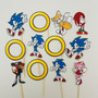 Sonic Cupcake Toppers (12pc)