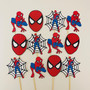Spider Man Cupcake Toppers (12pc)
