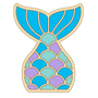 Chunky Mermaid Tail Mini Cutter