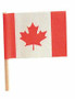 Canadian Flag Cupcake Toppers ( 12 pcs )