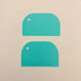 Stencil Scrapers Wide (2pc)