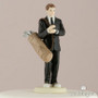 Golf Fanatic Groom Wedding Cake Topper