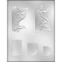 Sleigh 3D Chocolate Mold Small