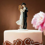 ''Sweet Western Embrace'' Wedding Cake Topper