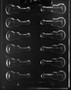 Acoustic Guitar Small Chocolate Mold