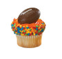 Football Cake or Cupcake Topper ( 6 pc )