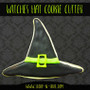 Witch's Hat Cookie Cutter (Black)