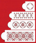 Royal Damask Cake Stencil Set ( 4 pc )*