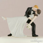 'Romantic Dip' Wedding Cake Topper