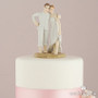 Beach Bride and Groom Wedding Cake Topper