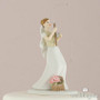 ''Gone Fishing'' Bride Wedding Cake Topper