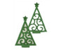 Christmas Tree Scroll Gumpaste Cutter ( 1 pc )*