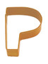 Letter P Cookie Cutter