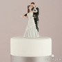 Regal Romance Wedding Cake Topper