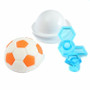 Soccer Ball Gumpaste Cutter ( 4 pc )