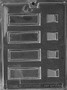 Place Card Rectangle Chocolate Mold*