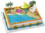 Beach Scene Cake Topper