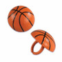 Basketball 3D Cake or Cupcake Topper ( 6 pc )