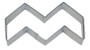 Chevron Pattern Small Cookie Cutter